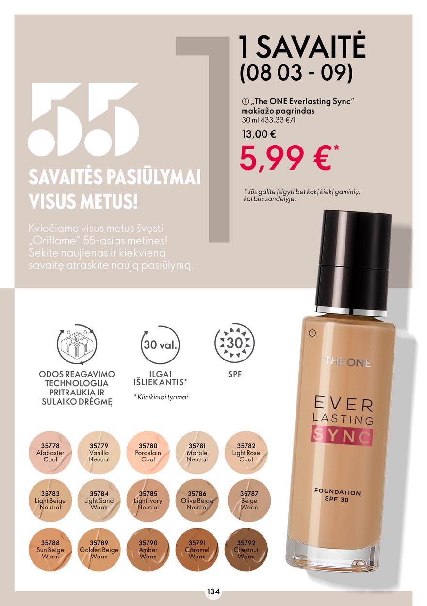 Oriflame katalogas akcijos nuo 
  2022-08-03 iki 
  2022-08-23 | Leidinukas.lt puslapis 134