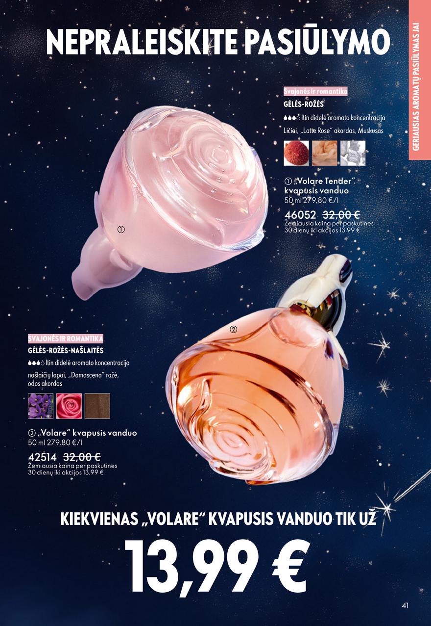 Oriflame katalogas akcijos nuo 
  2025-12-10 iki 
  2025-12-30 | Leidinukas.lt puslapis 41