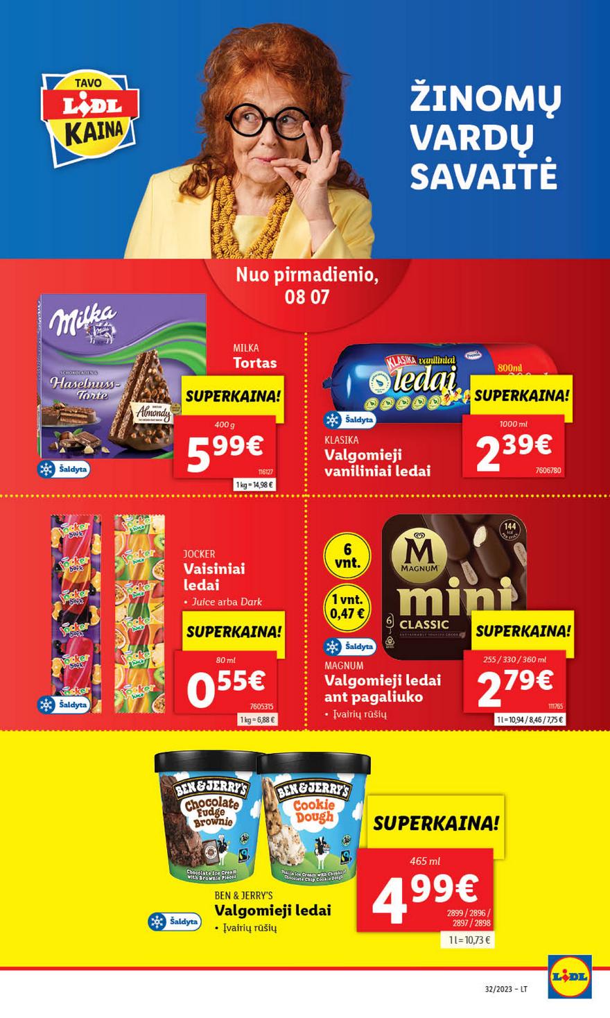 Lidl pasiūlymai akcijos nuo 
  2023-08-07 iki 
  2023-08-13 | Leidinukas.lt puslapis 12