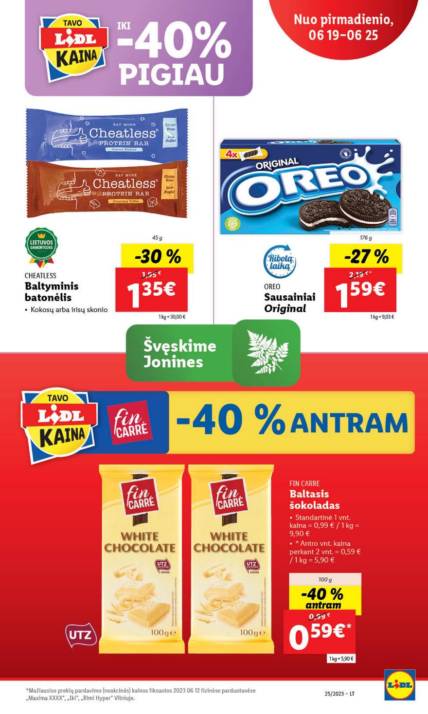 Lidl pasiūlymai akcijos nuo 
  2023-06-19 iki 
  2023-06-25 | Leidinukas.lt puslapis 55