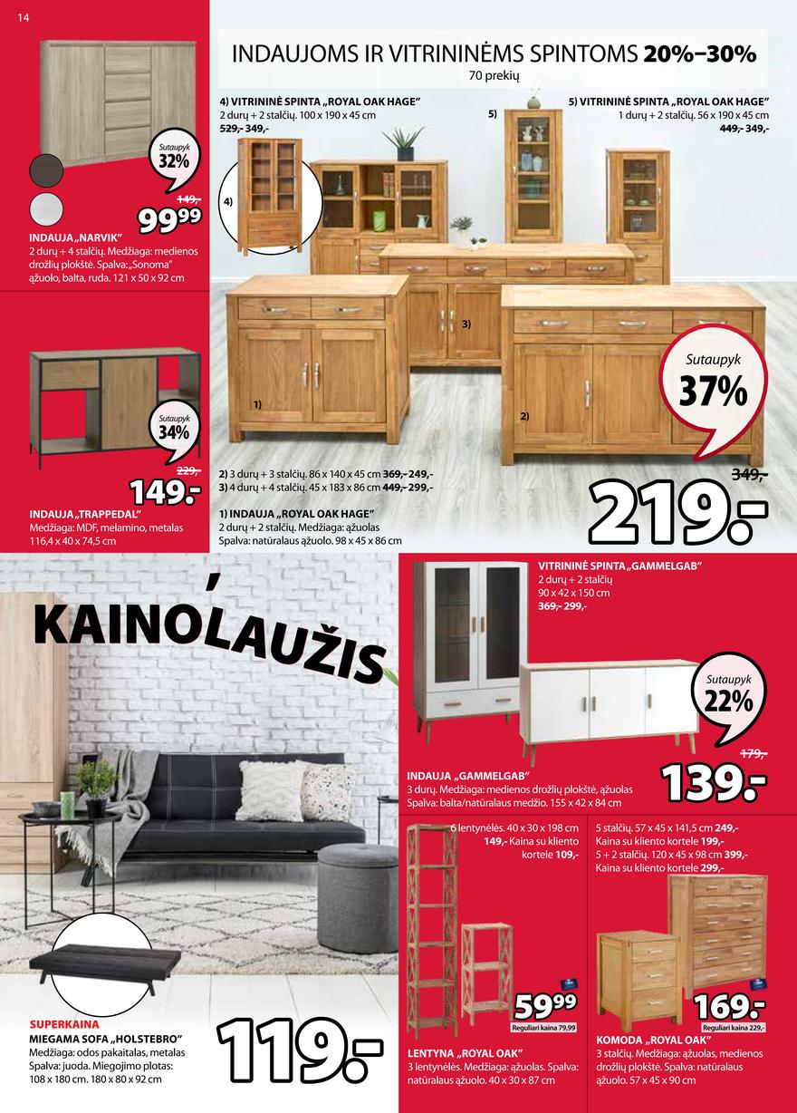 Jysk leidinys akcijos nuo 
  2021-07-06 iki 
  2021-07-19 | Leidinukas.lt puslapis 14
