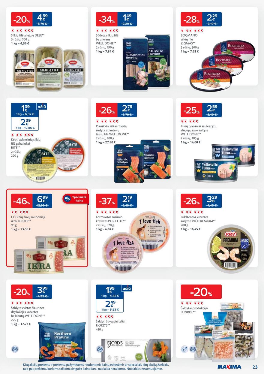 Maxima savaitinis leidinys akcijos nuo 
  2025-07-22 iki 
  2025-07-28 | Leidinukas.lt puslapis 23