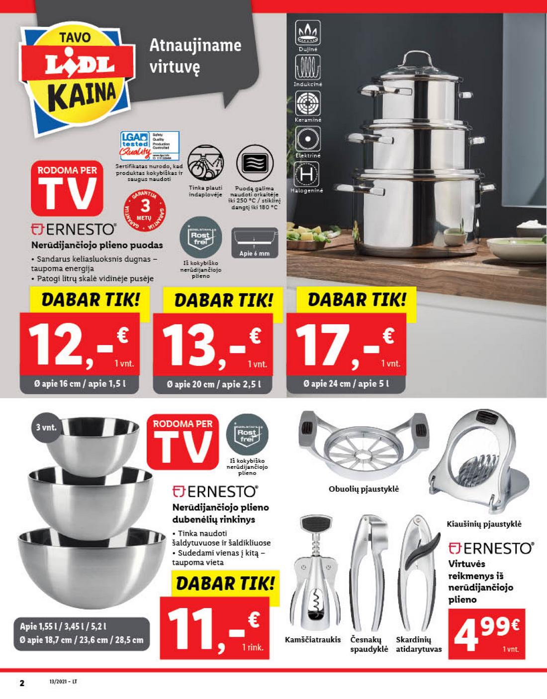 Ldil ne maisto prekių pasiūlymai. akcijos nuo 
  2021-03-29 iki 
  2021-04-03 | Leidinukas.lt puslapis 2