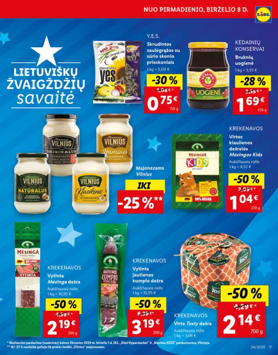 Lidl savaitinis leidinys akcijos nuo 
  2020-06-08 iki 
  2020-06-14 | Leidinukas.lt puslapis 17