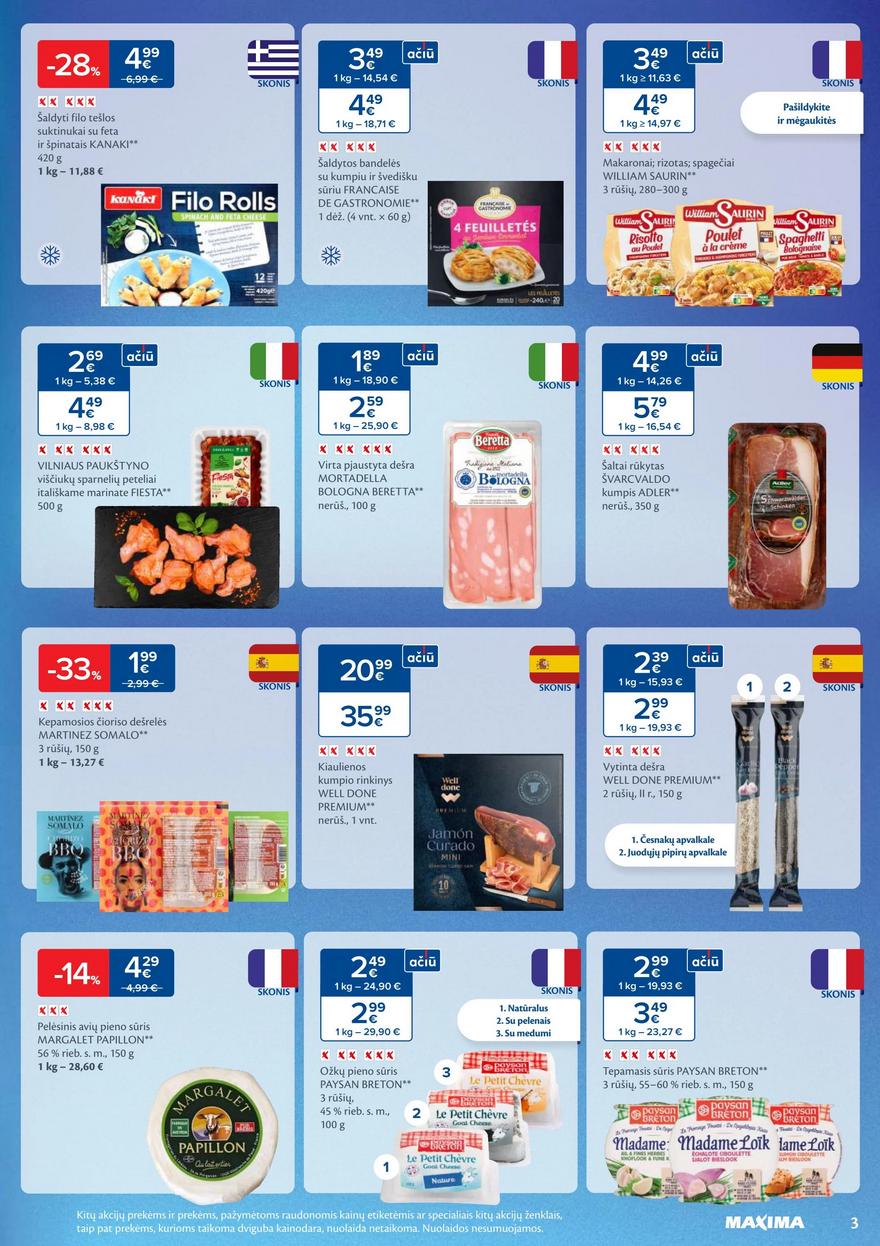 Maxima savaitinis leidinys 31 akcijos nuo 
  2025-07-29 iki 
  2025-08-04 | Leidinukas.lt puslapis 3