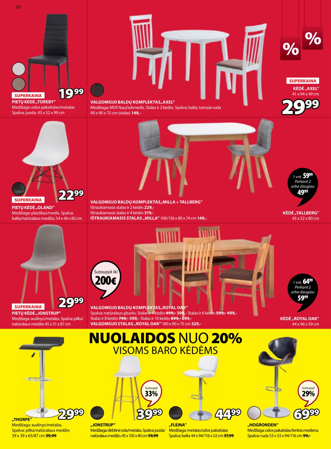 Jysk leidinys akcijos nuo 
  2019-07-09 iki 
  2019-07-22 | Leidinukas.lt puslapis 10