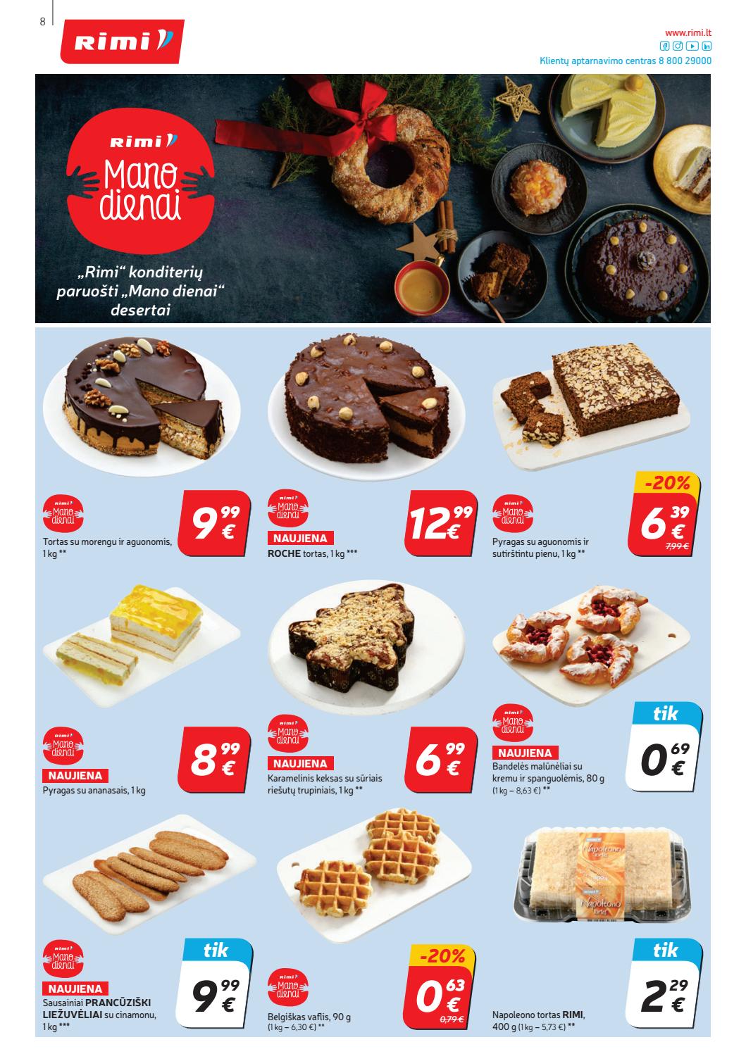 Rimi savaitinis leidinys akcijos nuo 
  2021-01-12 iki 
  2021-01-18 | Leidinukas.lt puslapis 8