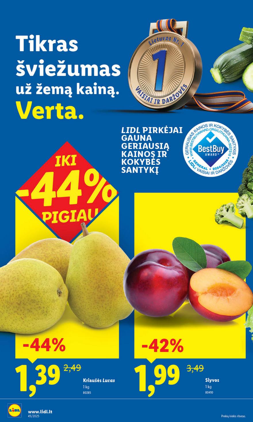 Lidl leidinys akcijos nuo 
  2025-11-03 iki 
  2025-11-09 | Leidinukas.lt puslapis 2