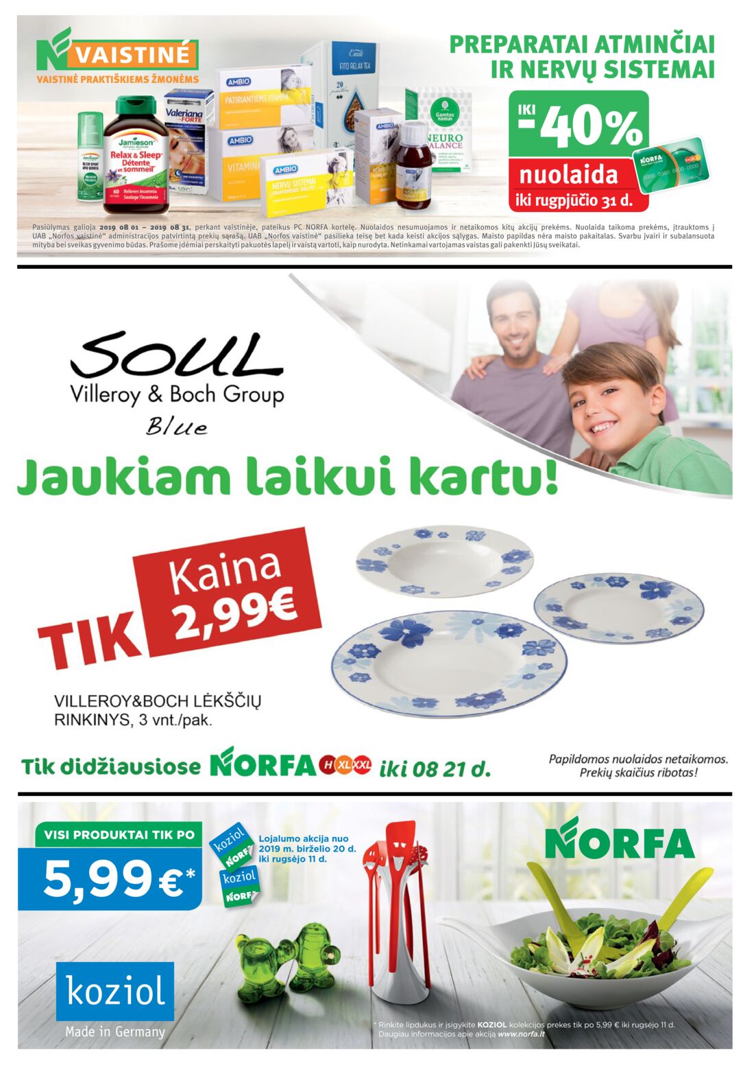 Norfa kaininis leidinys akcijos nuo 
  2019-08-08 iki 
  2019-08-21 | Leidinukas.lt puslapis 24