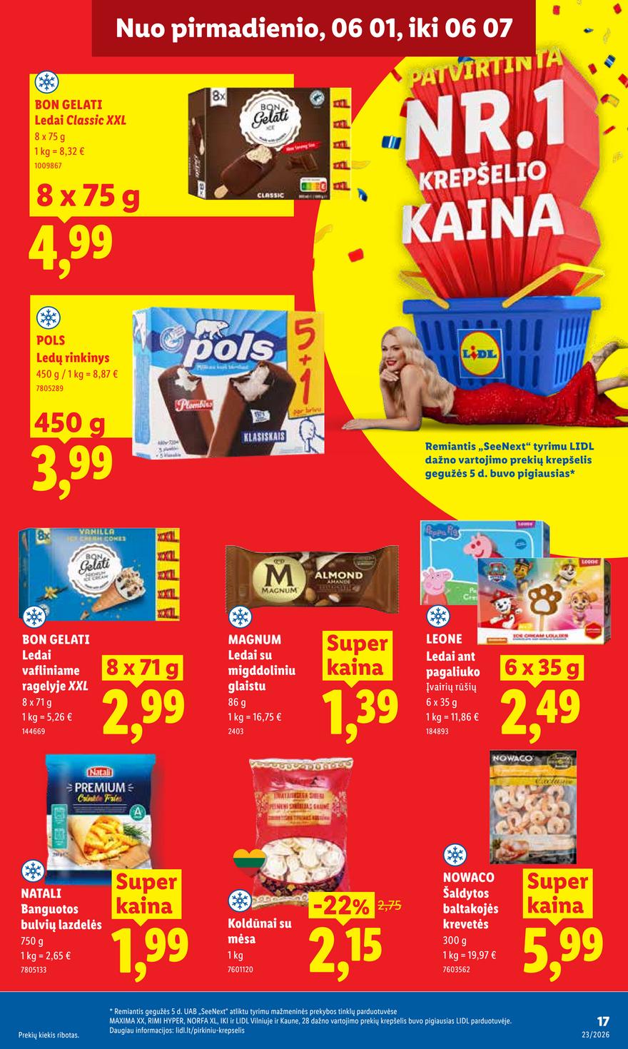 Lidl leidinys akcijos nuo 
  2026-06-01 iki 
  2026-06-07 | Leidinukas.lt puslapis 17