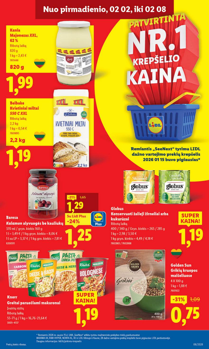 Lidl leidinys naujas akcijos nuo 
  2026-02-02 iki 
  2026-02-08 | Leidinukas.lt puslapis 15
