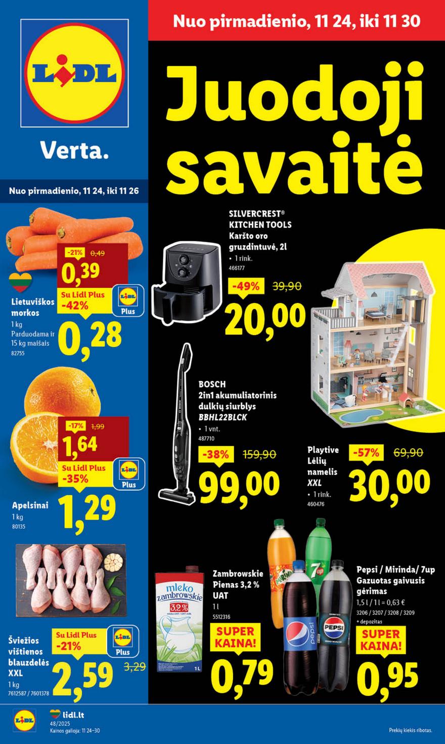 Lidl leidinys naujas akcijos nuo 
  2025-11-24 iki 
  2025-11-30 | Leidinukas.lt puslapis 1