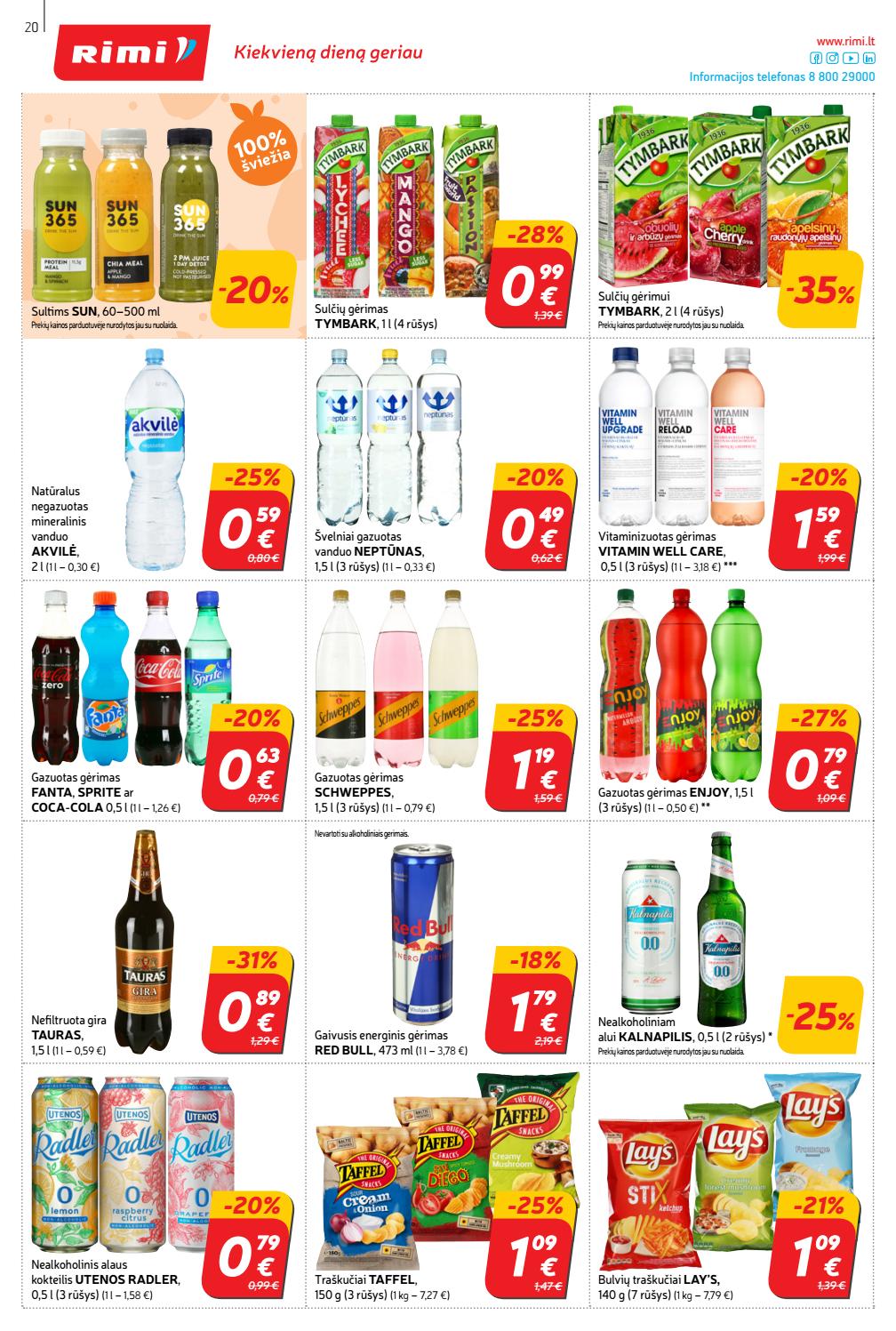 Rimi savaitinis leidinys akcijos nuo 
  2019-10-22 iki 
  2019-10-28 | Leidinukas.lt puslapis 20