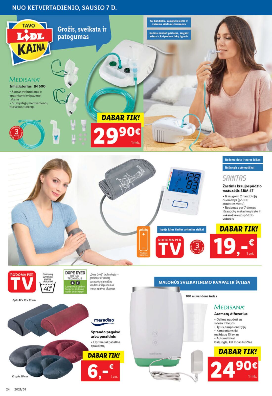 Lidl savaitinis leidinys akcijos nuo 
  2021-01-04 iki 
  2021-01-10 | Leidinukas.lt puslapis 24