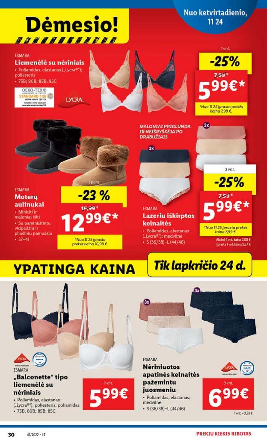 Ldil ne maisto prekių pasiūlymai akcijos nuo 
  2022-11-21 iki 
  2022-11-27 | Leidinukas.lt puslapis 30