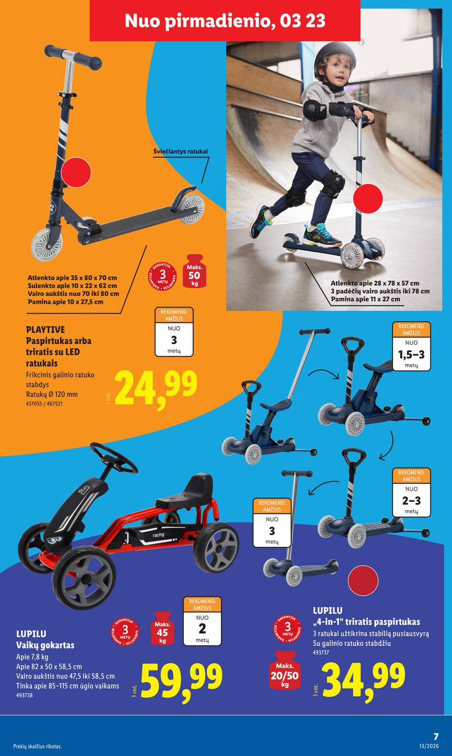 Lidl ne maisto leidinys akcijos nuo 
  2026-03-23 iki 
  2026-03-29 | Leidinukas.lt puslapis 7