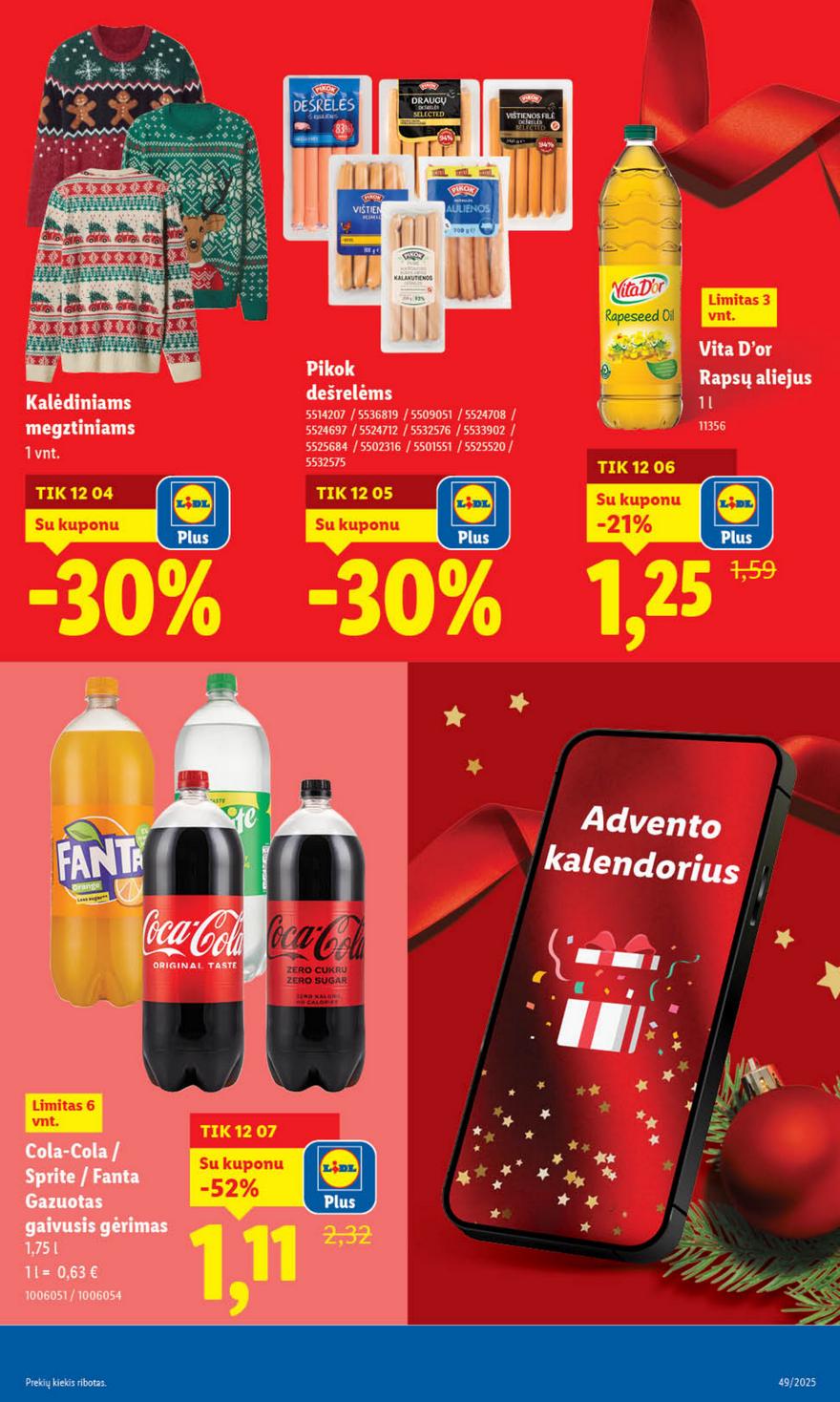 Lidl leidinys akcijos nuo 
  2025-12-01 iki 
  2025-12-07 | Leidinukas.lt puslapis 11