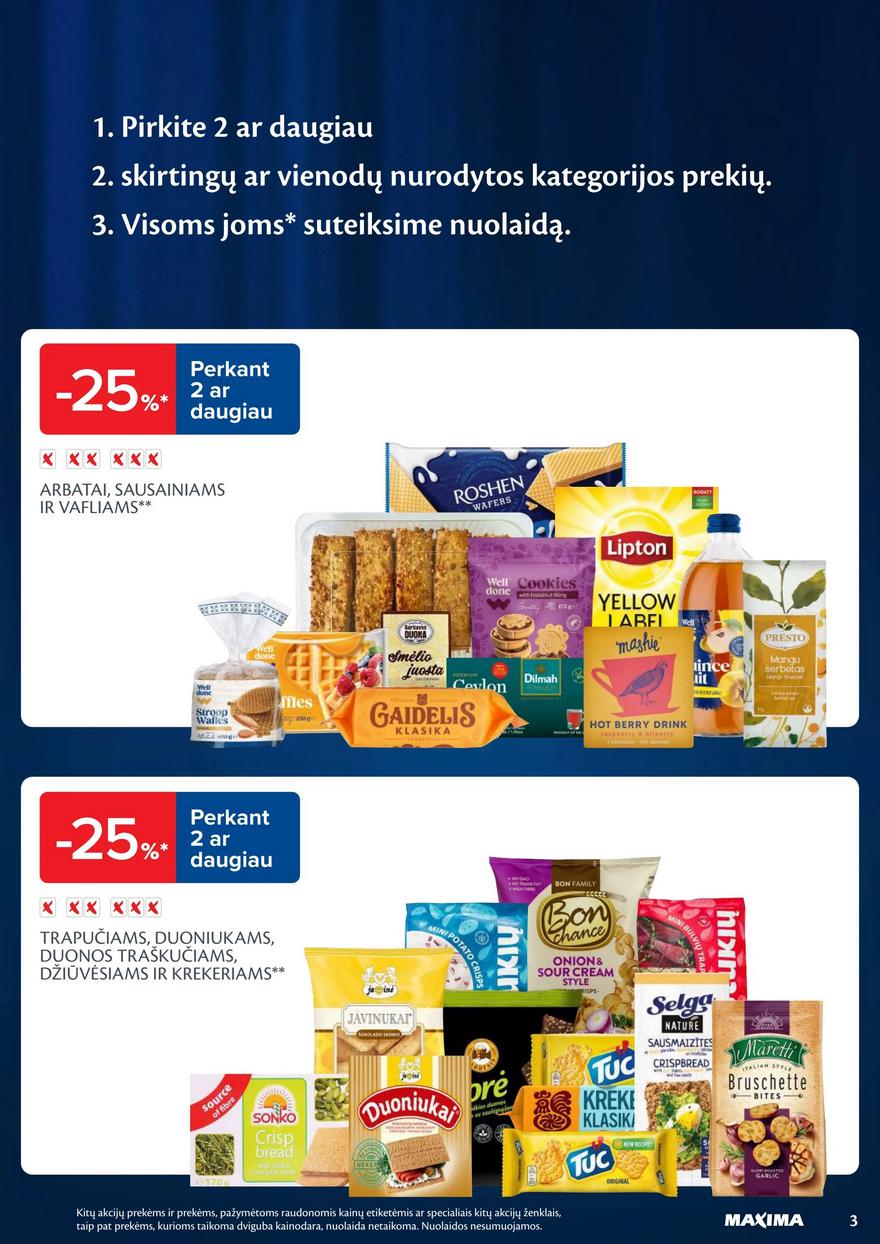 Maxima savaitinis leidinys 21 akcijos nuo 
  2025-05-20 iki 
  2025-05-26 | Leidinukas.lt puslapis 3