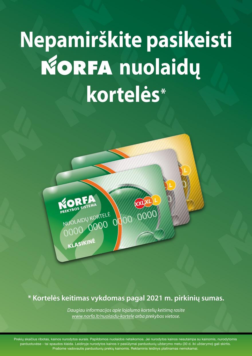 Norfos kaininis leidinys akcijos nuo
2022-01-06 iki
2022-01-12 | Leidinukas.lt puslapis 7
