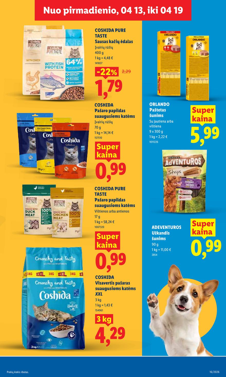 Lidl leidinys akcijos nuo 
  2026-04-13 iki 
  2026-04-19 | Leidinukas.lt puslapis 29