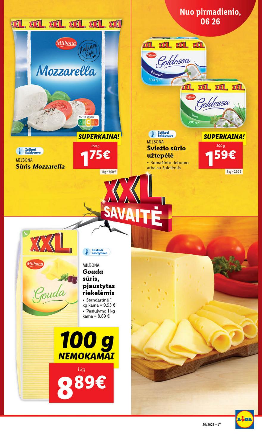 Lidl maisto prekių pasiūlymai akcijos nuo 
  2023-06-26 iki 
  2023-07-02 | Leidinukas.lt puslapis 22