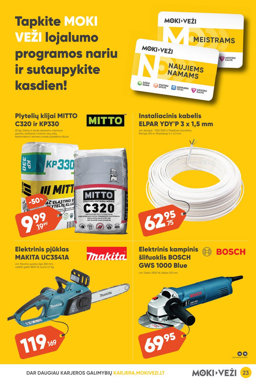 Moki veži leidinys akcijos nuo 
  2023-03-30 iki 
  2023-04-18 | Leidinukas.lt puslapis 23