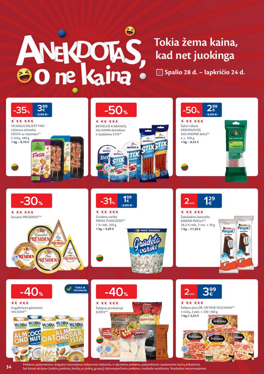 Maxima leidinys akcijos nuo 
  2025-11-18 iki 
  2025-11-24 | Leidinukas.lt puslapis 34