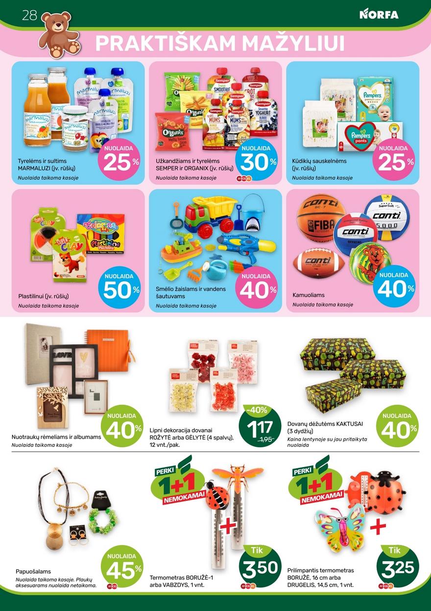 Norfos leidinys akcijos nuo 
  2025-06-26 iki 
  2025-07-09 | Leidinukas.lt puslapis 28