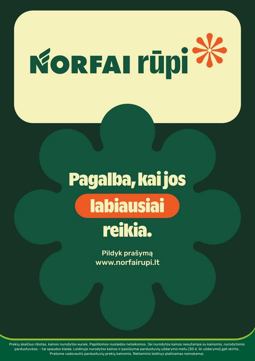 Norfos leidinys akcijos nuo 
  2025-08-21 iki 
  2025-09-03 | Leidinukas.lt puslapis 32