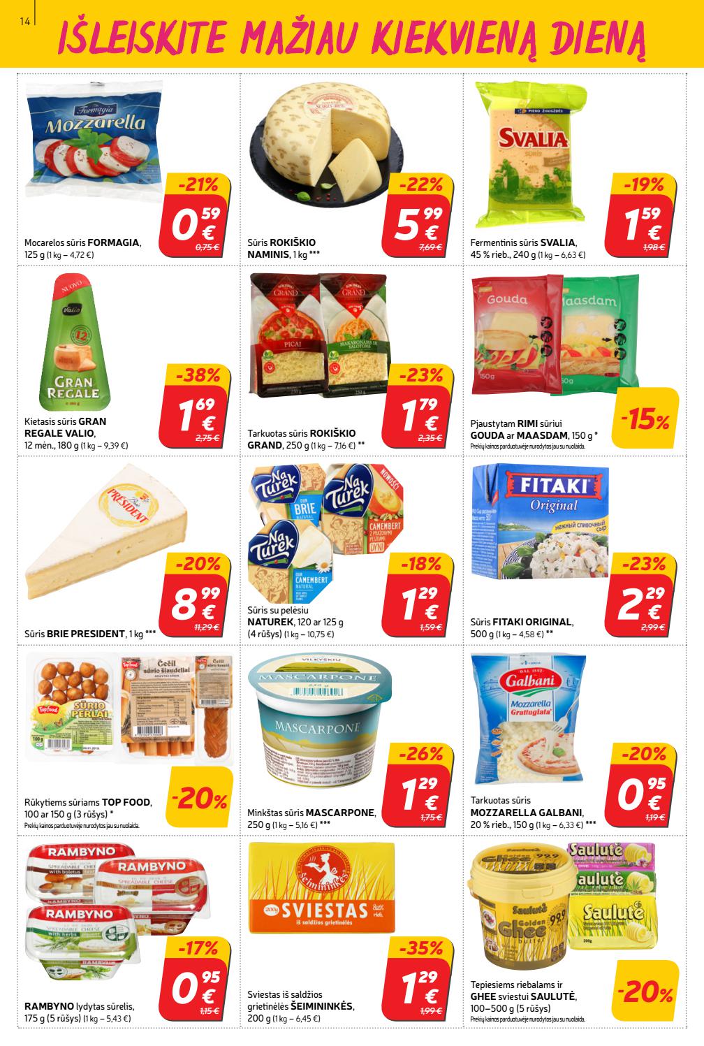Rimi savaitinis leidinys akcijos nuo 
  2021-03-02 iki 
  2021-03-08 | Leidinukas.lt puslapis 14