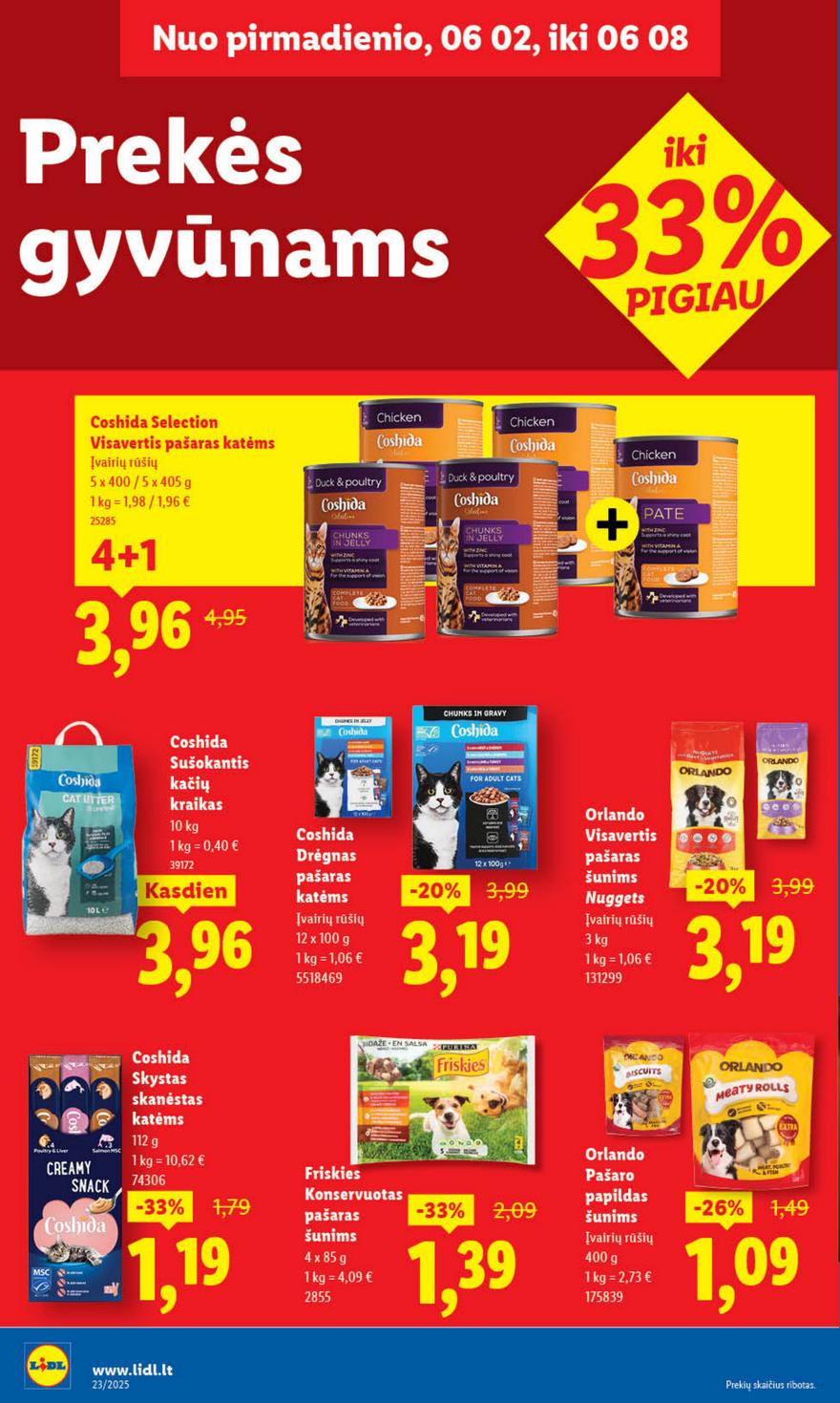 Lidl savaitinis leidinys akcijos nuo 
  2025-06-02 iki 
  2025-06-08 | Leidinukas.lt puslapis 50