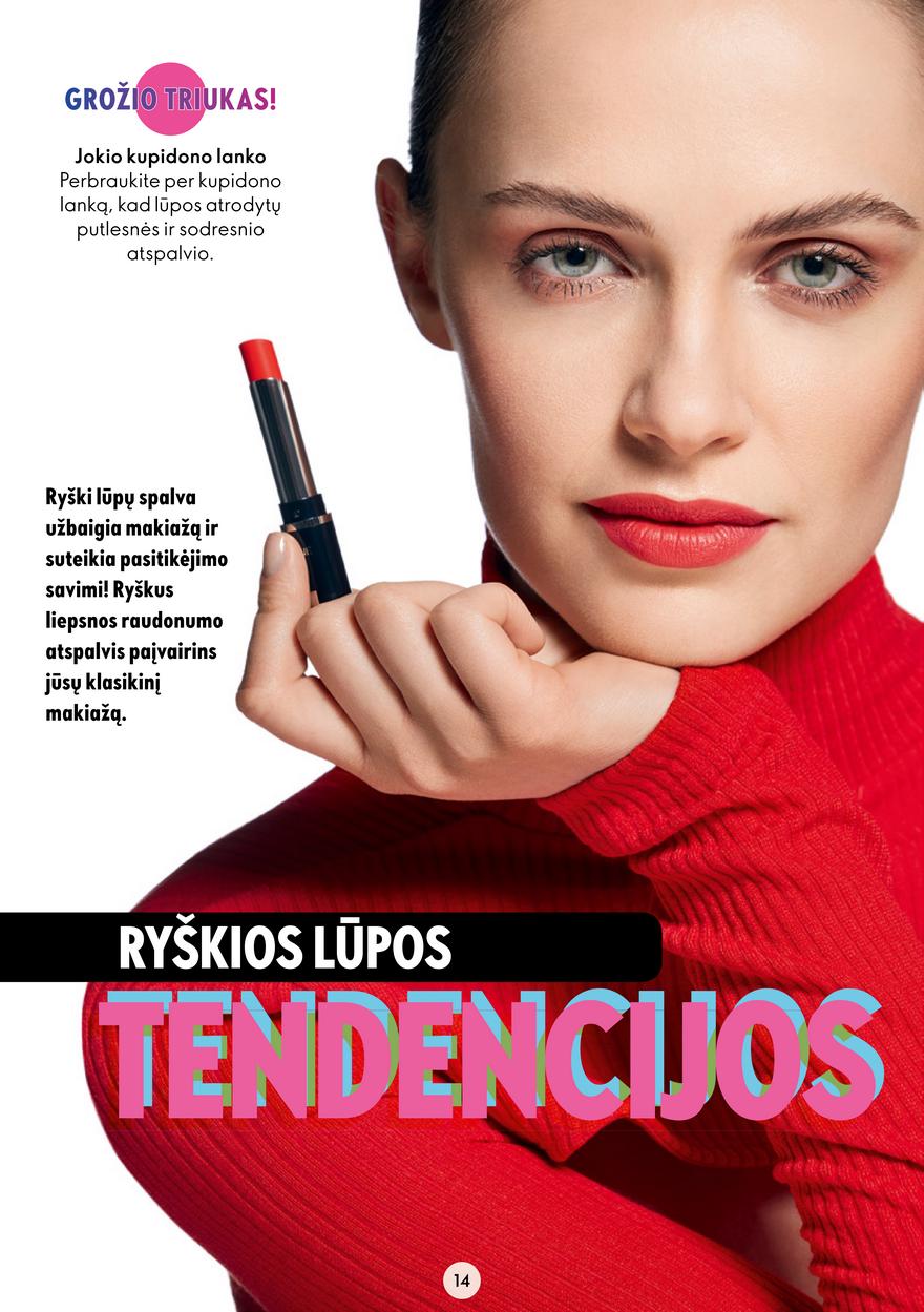 Oriflame katalogas akcijos nuo 
  2023-02-22 iki 
  2023-03-14 | Leidinukas.lt puslapis 14