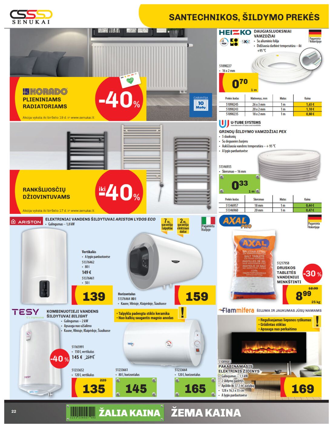 Senukai reklaminis leidinys akcijos nuo 
  2019-05-30 iki 
  2019-06-17 | Leidinukas.lt puslapis 22