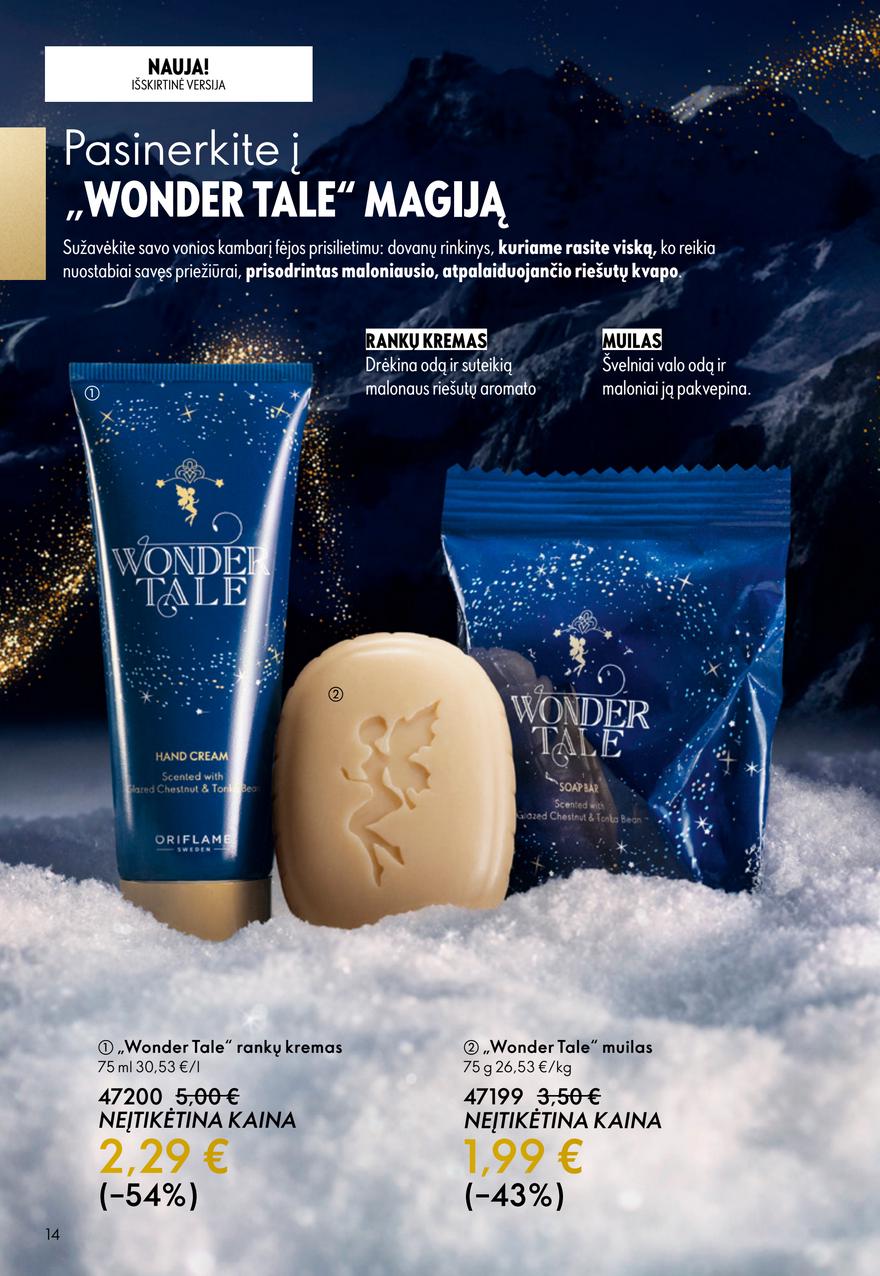 Oriflame katalogas akcijos nuo 
  2025-11-19 iki 
  2025-12-09 | Leidinukas.lt puslapis 14