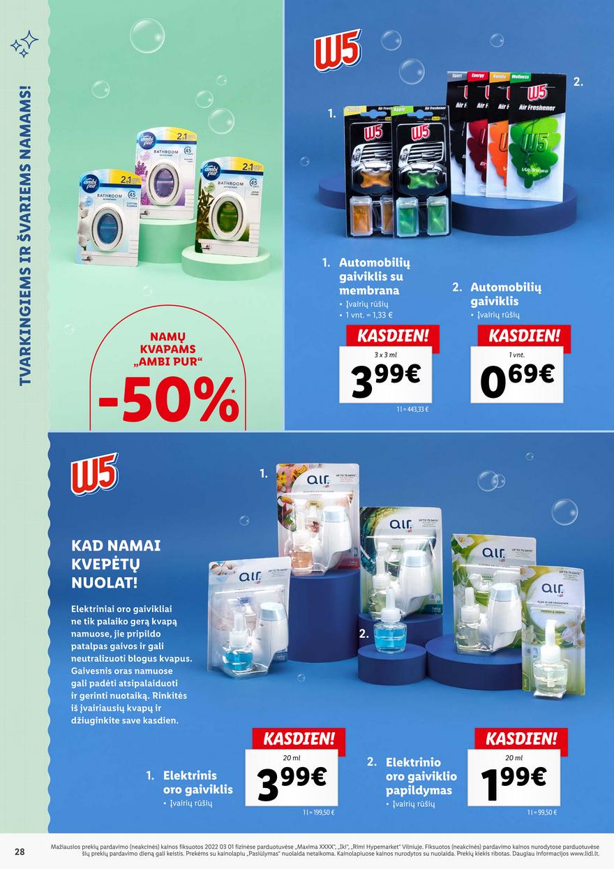 Lidl pasiūlymai akcijos nuo 
  2022-03-07 iki 
  2022-03-13 | Leidinukas.lt puslapis 28
