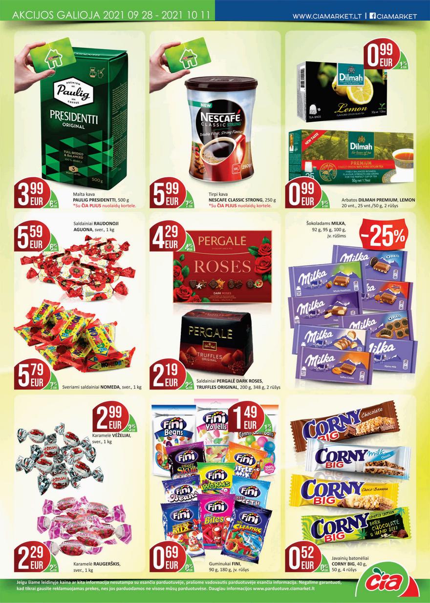Čia market leidinys akcijos nuo 
  2021-09-28 iki 
  2021-10-11 | Leidinukas.lt puslapis 9