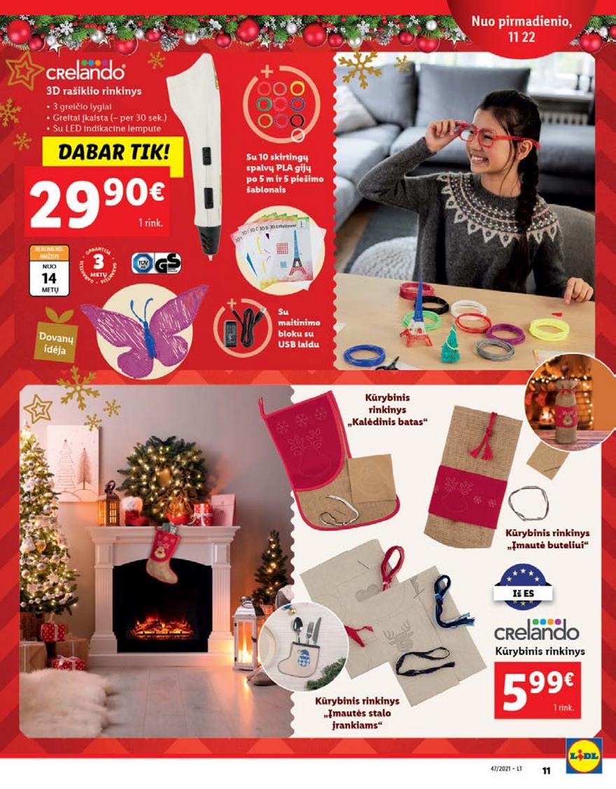 Lidl maisto prekių pasiūlymai akcijos nuo 
  2021-11-22 iki 
  2021-11-28 | Leidinukas.lt puslapis 11