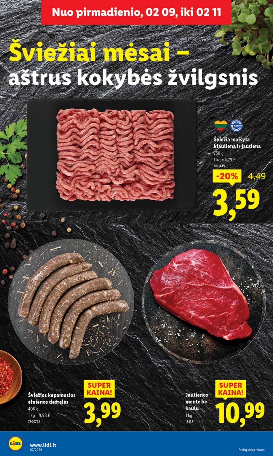 Lidl leidinys akcijos nuo 
  2026-02-09 iki 
  2026-02-15 | Leidinukas.lt puslapis 6