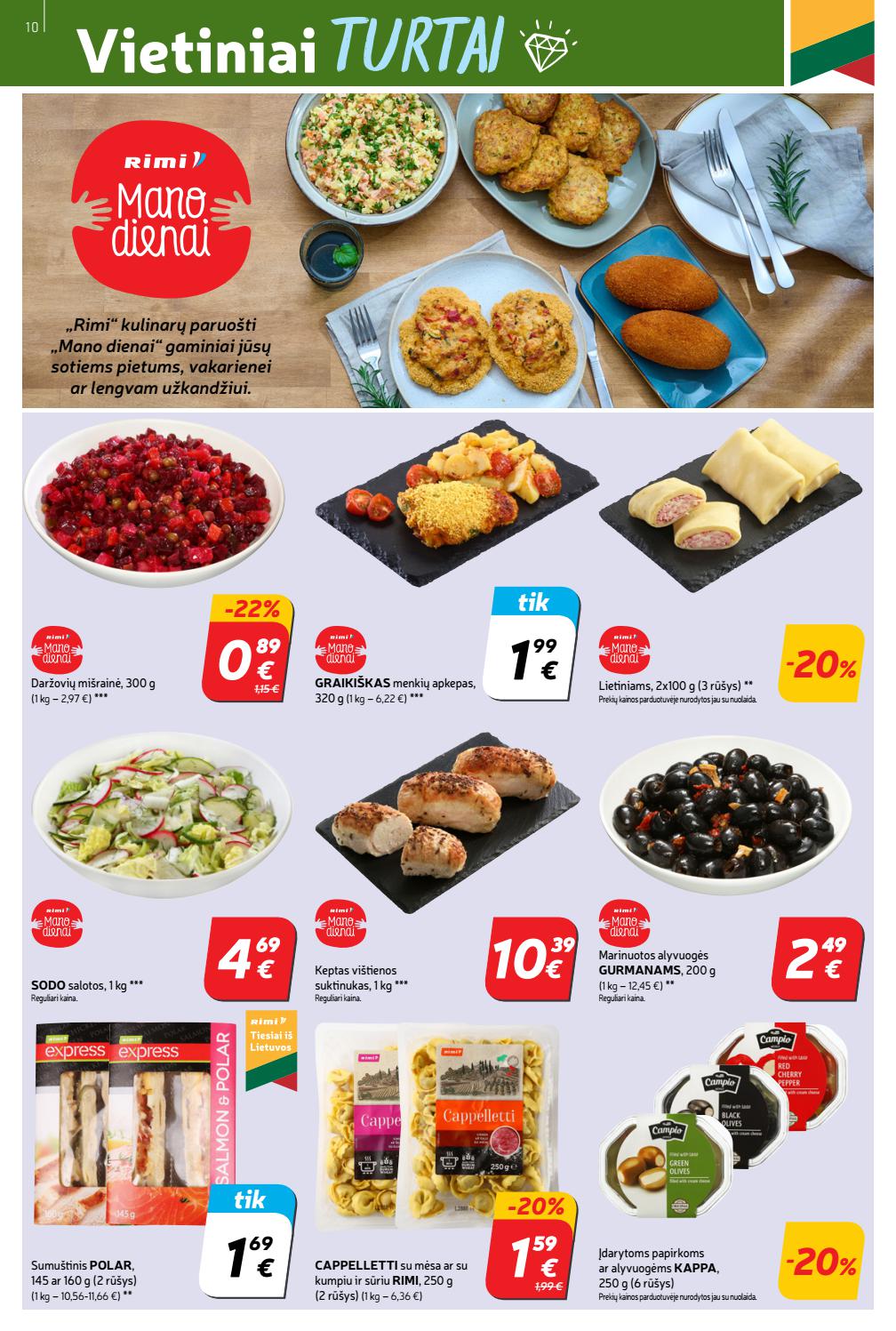 Rimi savaitinis leidinys akcijos nuo 
  2021-07-13 iki 
  2021-07-19 | Leidinukas.lt puslapis 10