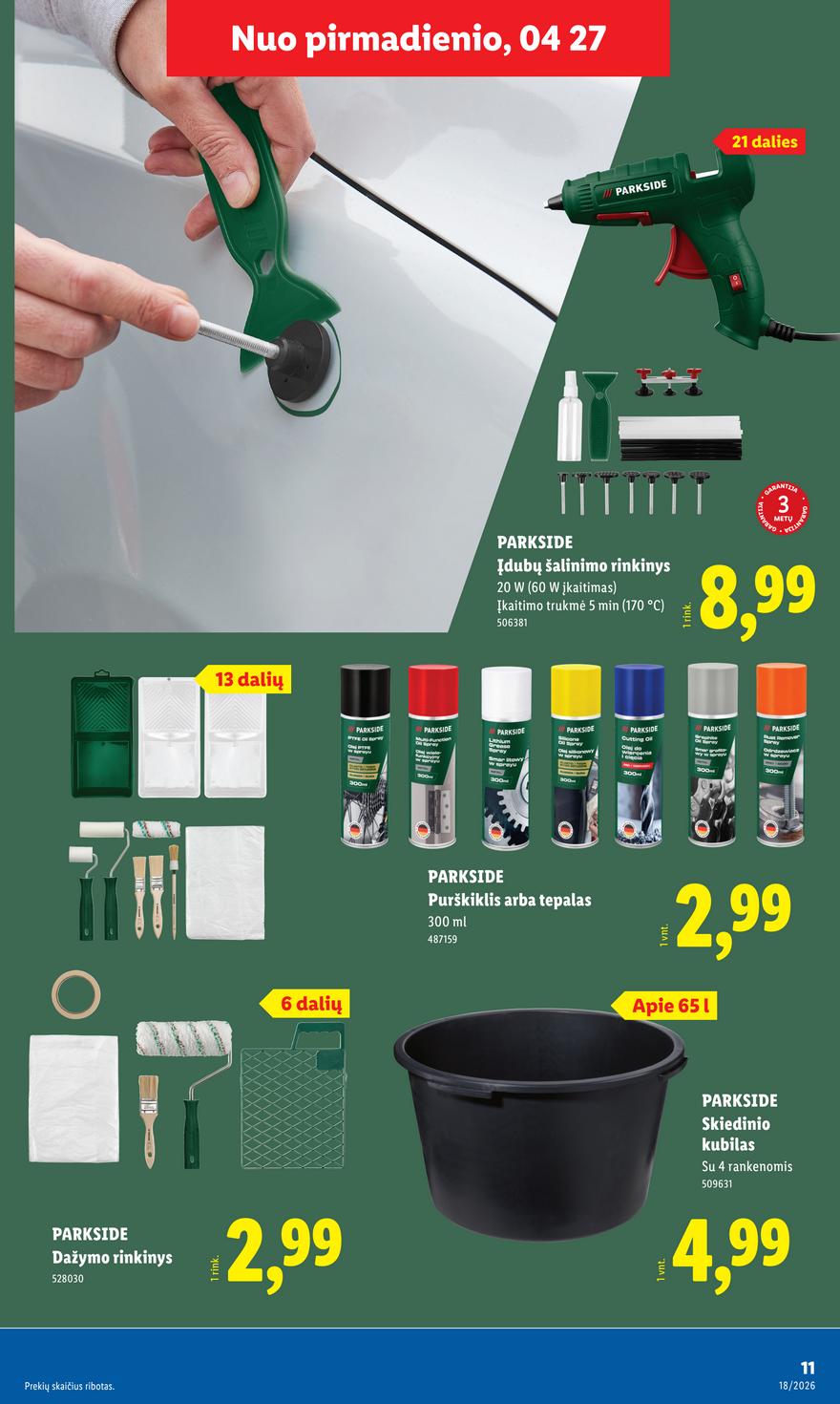 Lidl leidinys akcijos nuo 
  2026-04-27 iki 
  2026-05-03 | Leidinukas.lt puslapis 11