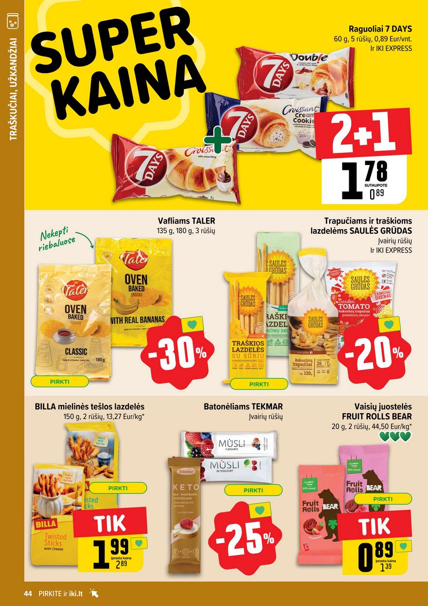 Iki leidinys 24 akcijos nuo 
  2025-06-09 iki 
  2025-06-15 | Leidinukas.lt puslapis 44
