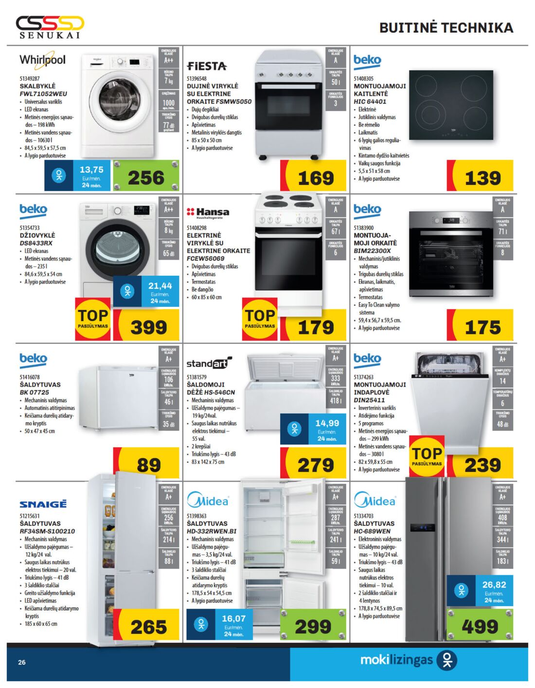 Senukai reklaminis leidinys akcijos nuo 
  2019-09-20 iki 
  2019-10-07 | Leidinukas.lt puslapis 26