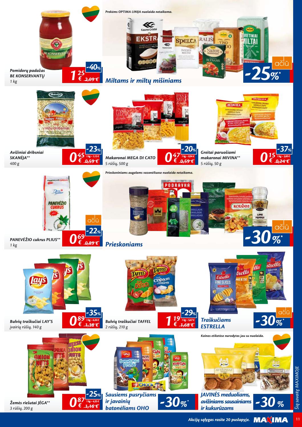 Maxima kaininis leidinys akcijos nuo 
  2019-08-20 iki 
  2019-08-26 | Leidinukas.lt puslapis 11