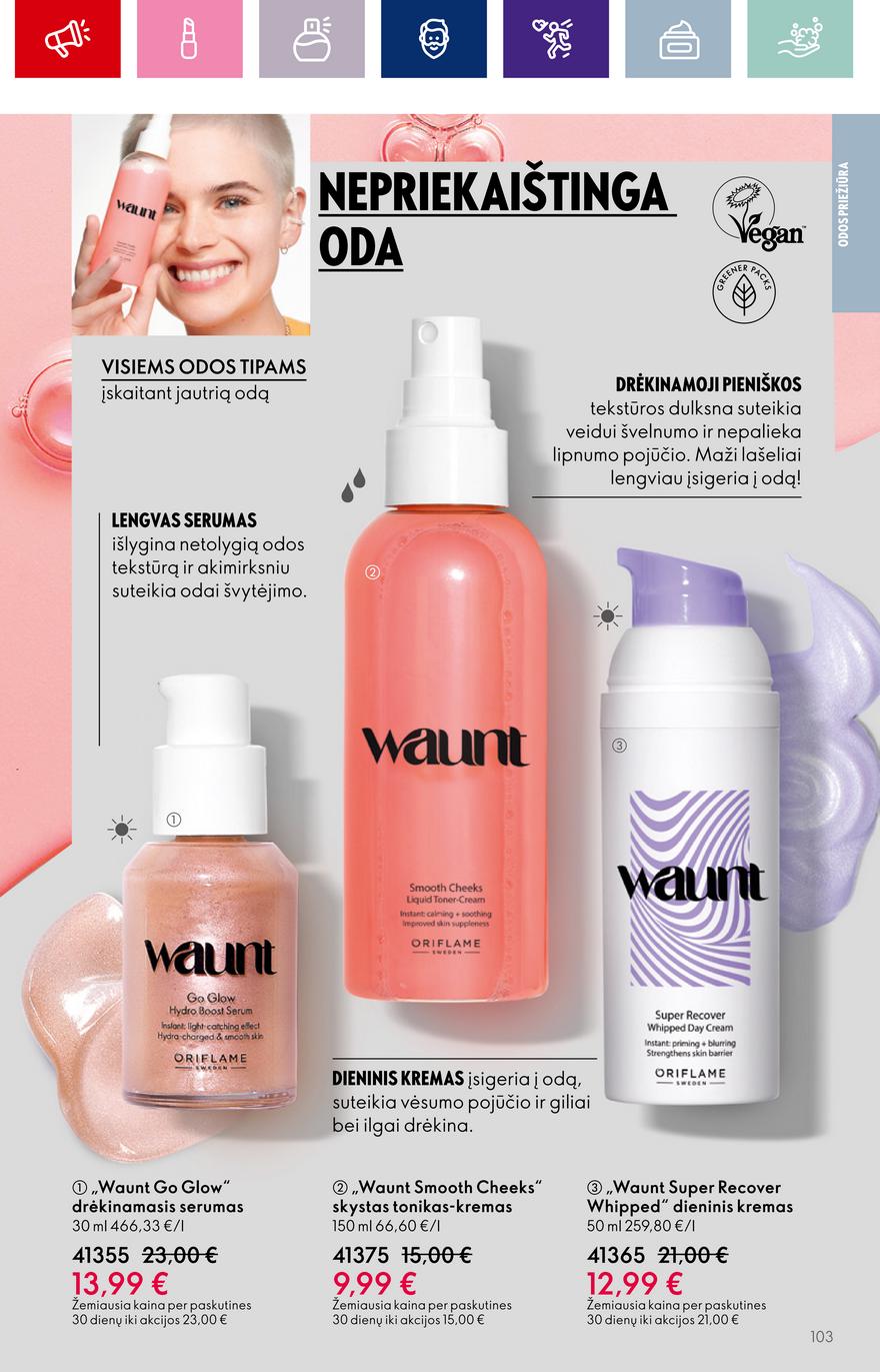 Oriflame katalogas akcijos nuo 
  2023-08-23 iki 
  2023-09-12 | Leidinukas.lt puslapis 103