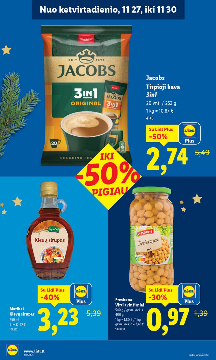 Lidl leidinys naujas akcijos nuo 
  2025-11-24 iki 
  2025-11-30 | Leidinukas.lt puslapis 44