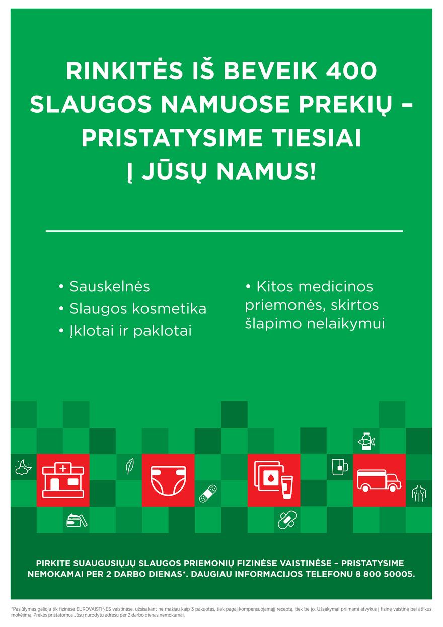 Euro vaistinė leidinys akcijos nuo 
  2022-07-01 iki 
  2022-07-31 | Leidinukas.lt puslapis 33