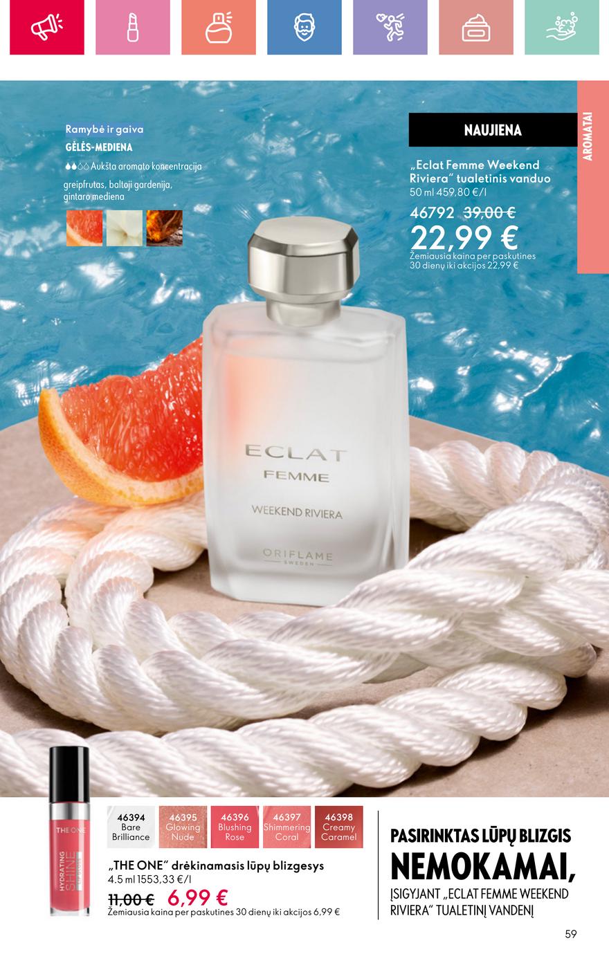 Oriflame katalogas akcijos nuo 
  2025-07-13 iki 
  2025-08-02 | Leidinukas.lt puslapis 59