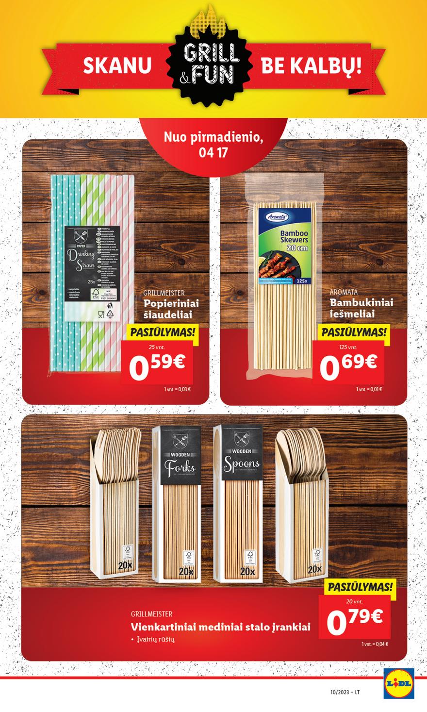 Lidl pasiūlymai akcijos nuo 
  2023-04-17 iki 
  2023-04-23 | Leidinukas.lt puslapis 34