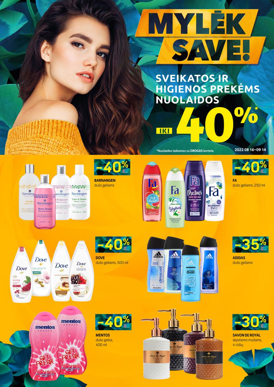 Drogas leidinys akcijos nuo 
  2022-08-16 iki 
  2022-09-14 | Leidinukas.lt puslapis 9