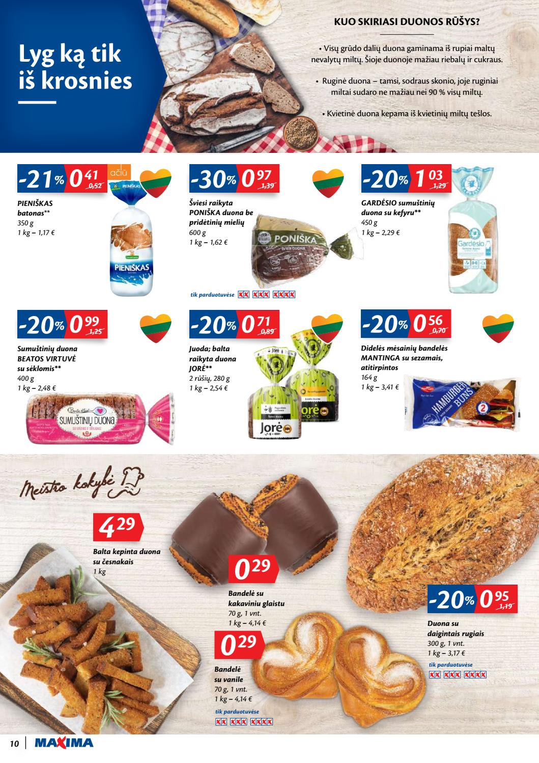 Maxima kaininis leidinys akcijos nuo 
  2020-04-28 iki 
  2020-05-04 | Leidinukas.lt puslapis 10